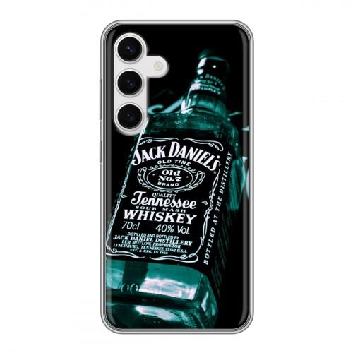 Дизайнерский пластиковый чехол для Samsung Galaxy S24 Jack Daniels