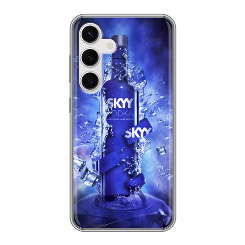 Дизайнерский силиконовый чехол для Samsung Galaxy S24 Skyy Vodka