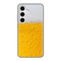 Дизайнерский силиконовый чехол для Samsung Galaxy S24 Пузырьки пива
