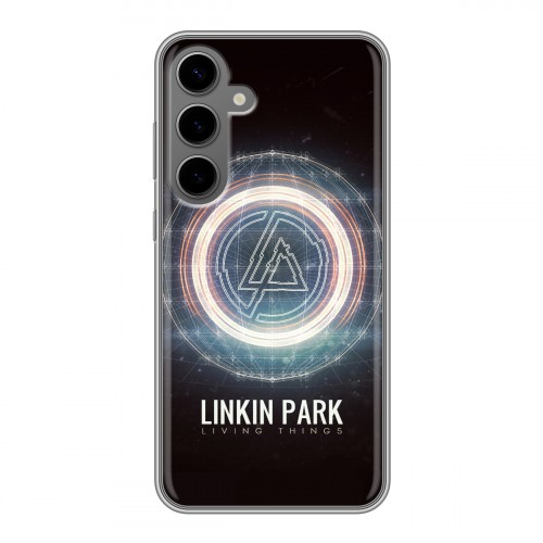 Дизайнерский силиконовый чехол для Samsung Galaxy S24 Plus Linkin Park