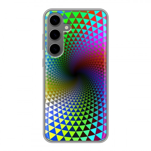 Дизайнерский силиконовый чехол для Samsung Galaxy S24 Plus Абстракции Вращение