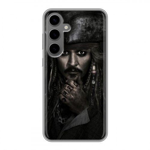 Дизайнерский силиконовый чехол для Samsung Galaxy S24 Plus 	 Пираты карибского моря