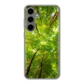 Дизайнерский силиконовый чехол для Samsung Galaxy S24 Plus лес