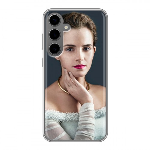 Дизайнерский силиконовый чехол для Samsung Galaxy S24 Plus Эмма Уотсон