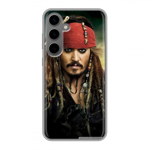 Дизайнерский силиконовый чехол для Samsung Galaxy S24 Plus Пираты