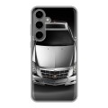 Дизайнерский силиконовый чехол для Samsung Galaxy S24 Plus Cadillac