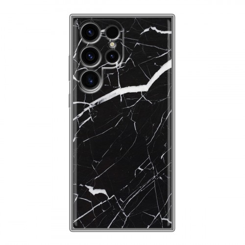 Дизайнерский силиконовый чехол для Samsung Galaxy S24 Ultra Мрамор текстура