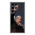 Дизайнерский силиконовый чехол для Samsung Galaxy S24 Ultra Eminem