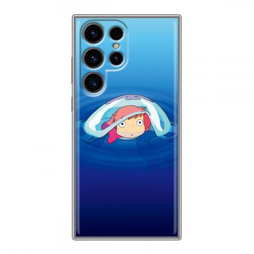 Дизайнерский силиконовый чехол для Samsung Galaxy S24 Ultra Аниме