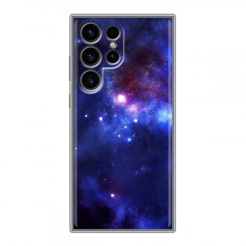 Дизайнерский силиконовый чехол для Samsung Galaxy S24 Ultra Вселенная