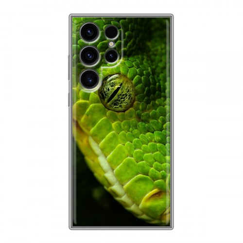 Дизайнерский пластиковый чехол для Samsung Galaxy S24 Ultra Змеи