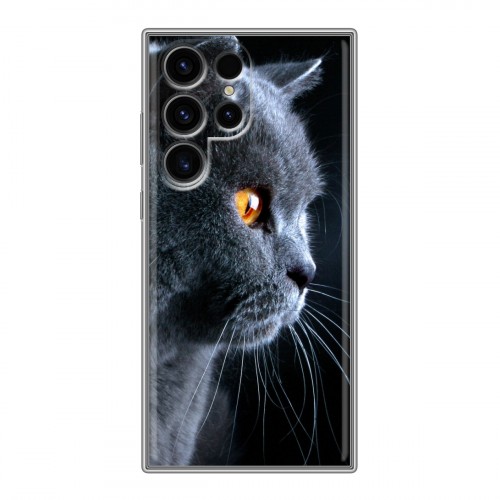 Дизайнерский силиконовый чехол для Samsung Galaxy S24 Ultra Кошки