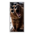 Дизайнерский силиконовый чехол для Samsung Galaxy S24 Ultra Медведи
