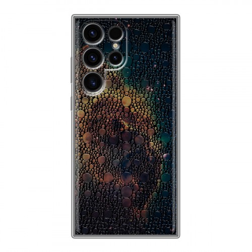 Дизайнерский силиконовый чехол для Samsung Galaxy S24 Ultra Кожа хамелеона