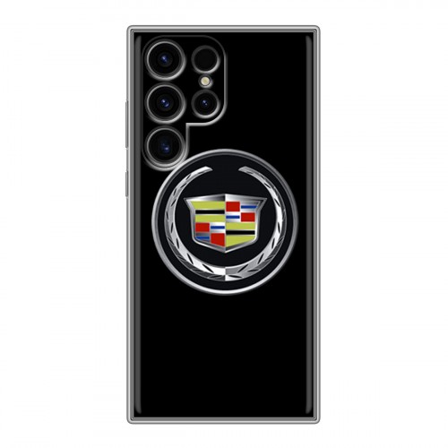 Дизайнерский силиконовый чехол для Samsung Galaxy S24 Ultra Cadillac