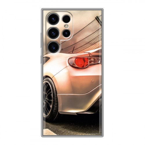 Дизайнерский силиконовый чехол для Samsung Galaxy S24 Ultra Toyota