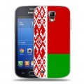 Дизайнерский пластиковый чехол для Samsung Galaxy S4 Active Флаг Белоруссии