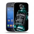 Дизайнерский пластиковый чехол для Samsung Galaxy S4 Active Jack Daniels