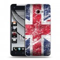 Дизайнерский пластиковый чехол для HTC Butterfly S Флаг Британии