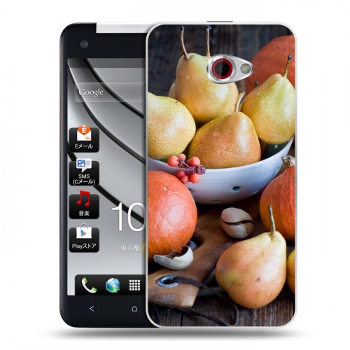 Дизайнерский пластиковый чехол для HTC Butterfly S Овощи