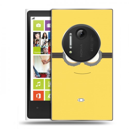 Дизайнерский пластиковый чехол для Nokia Lumia 1020 Миньоны
