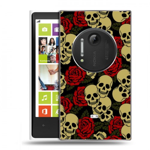 Дизайнерский пластиковый чехол для Nokia Lumia 1020 хэллоуин