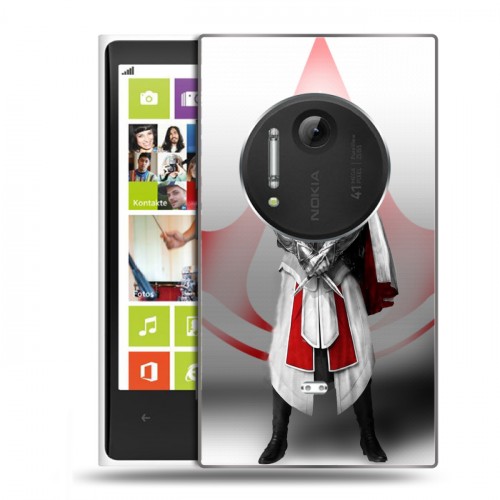 Дизайнерский пластиковый чехол для Nokia Lumia 1020 Assassins Creed
