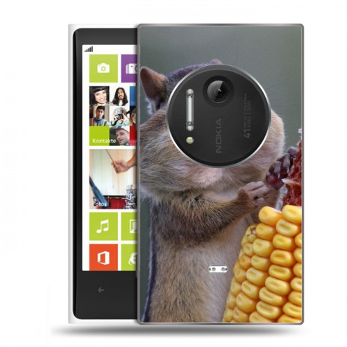 Дизайнерский пластиковый чехол для Nokia Lumia 1020 Кукуруза