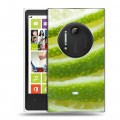 Дизайнерский пластиковый чехол для Nokia Lumia 1020 Лайм