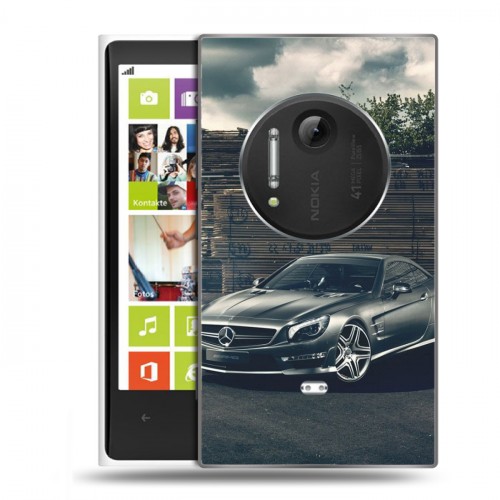 Дизайнерский пластиковый чехол для Nokia Lumia 1020 Mercedes