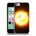 Дизайнерский пластиковый чехол для Iphone 5c Солнце