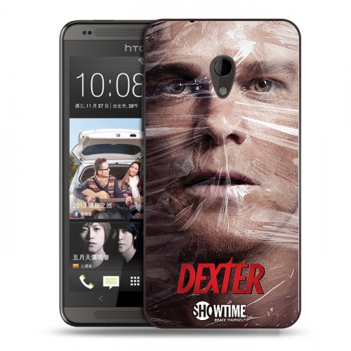 Дизайнерский пластиковый чехол для HTC Desire 700 Декстер