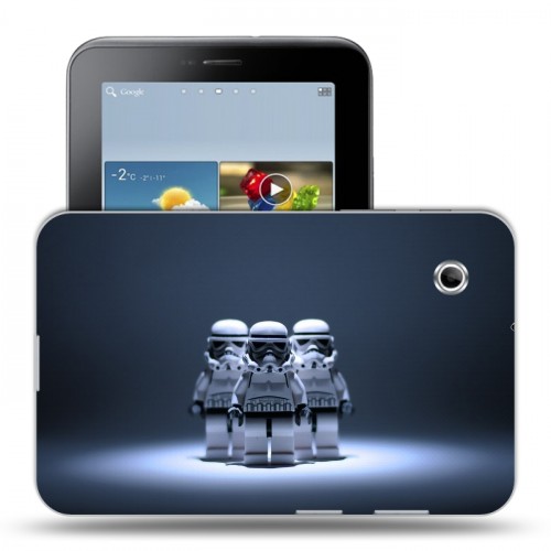 Дизайнерский силиконовый чехол для Samsung Galaxy Tab 2 7.0 Звездные войны