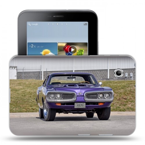 Дизайнерский силиконовый чехол для Samsung Galaxy Tab 2 7.0 Dodge