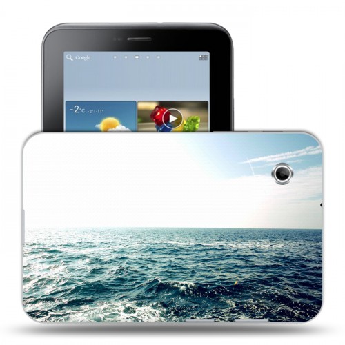 Дизайнерский силиконовый чехол для Samsung Galaxy Tab 2 7.0 Волны