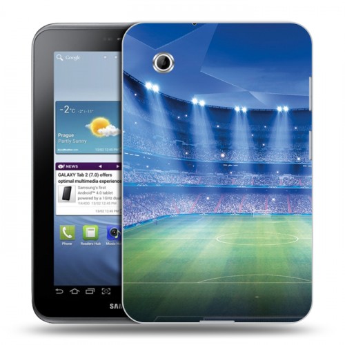 Дизайнерский силиконовый чехол для Samsung Galaxy Tab 2 7.0 лига чемпионов