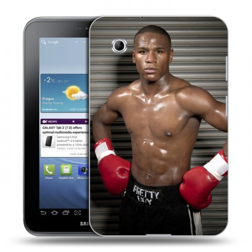 Дизайнерский силиконовый чехол для Samsung Galaxy Tab 2 7.0 Бокс
