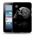 Дизайнерский силиконовый чехол для Samsung Galaxy Tab 2 7.0 Мир черепов