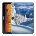 Дизайнерский силиконовый чехол для Samsung Galaxy Note 10.1 2014 editon Зима