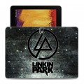Дизайнерский силиконовый чехол для Samsung Galaxy Note 10.1 2014 editon Linkin Park