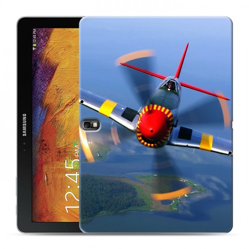 Дизайнерский силиконовый чехол для Samsung Galaxy Note 10.1 2014 editon самолеты