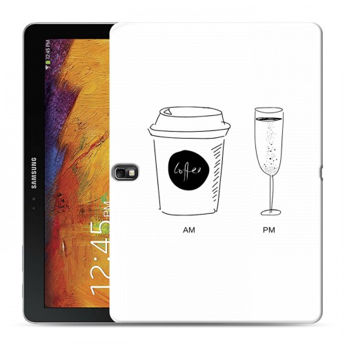 Дизайнерский силиконовый чехол для Samsung Galaxy Note 10.1 2014 editon Истина в вине