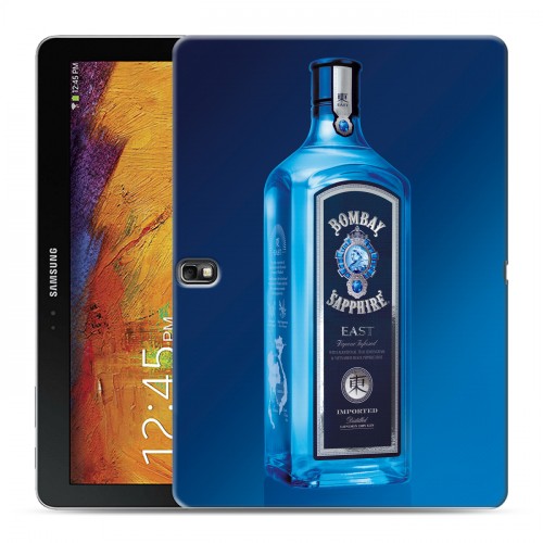 Дизайнерский силиконовый чехол для Samsung Galaxy Note 10.1 2014 editon Bombay Sapphire