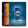 Дизайнерский силиконовый чехол для Samsung Galaxy Note 10.1 2014 editon Pepsi