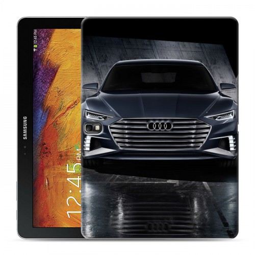 Дизайнерский силиконовый чехол для Samsung Galaxy Note 10.1 2014 editon Audi