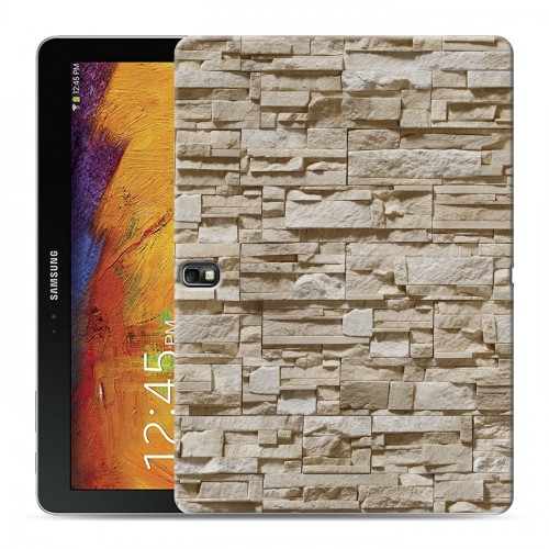 Дизайнерский силиконовый чехол для Samsung Galaxy Note 10.1 2014 editon Текстура камня