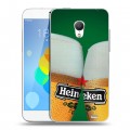 Дизайнерский пластиковый чехол для  Meizu MX3 Heineken