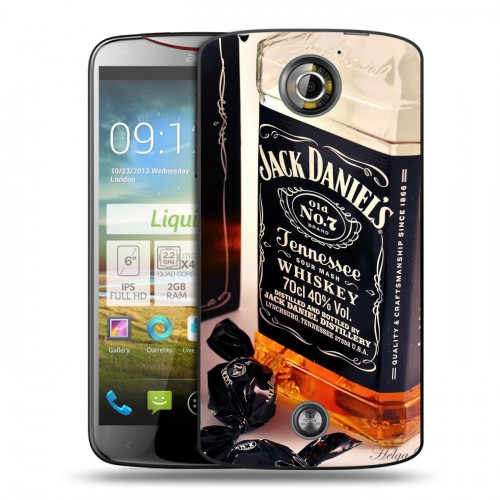 Дизайнерский пластиковый чехол для Acer Liquid S2 Jack Daniels