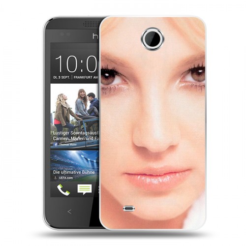 Дизайнерский силиконовый чехол для HTC Desire 300
