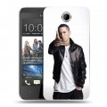 Дизайнерский пластиковый чехол для HTC Desire 300 Eminem
